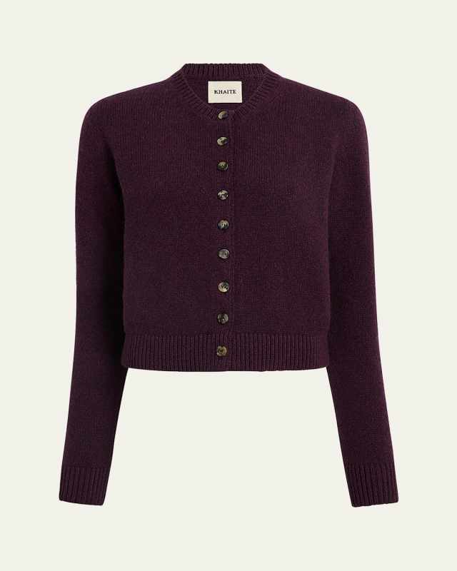 Everheart Cashmere Crewneck Cardigan